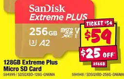 JB Hi-Fi Extreme plus micro sd card offer