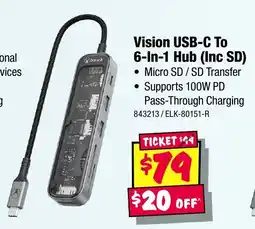 JB Hi-Fi Vision usb-c to offer