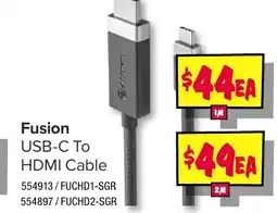 JB Hi-Fi Fusion usb-c to hdmi cable offer