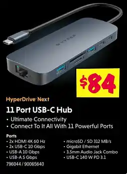JB Hi-Fi 11 port usb-c hub offer