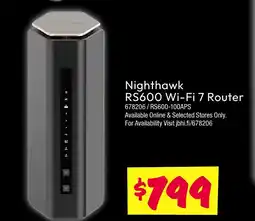JB Hi-Fi Nighthawk offer