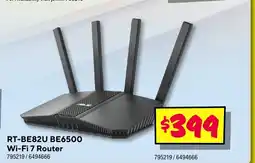 JB Hi-Fi Rt-be82u be6500 wi-fi 7 router offer