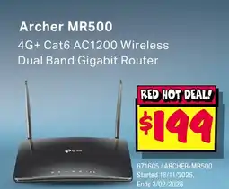 JB Hi-Fi Archer mr500 offer