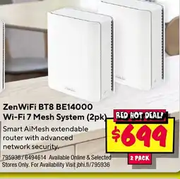 JB Hi-Fi Zenwifi bt8 be14000 offer