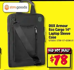 JB Hi-Fi Dux armour eco cargo laptop sleeve case offer
