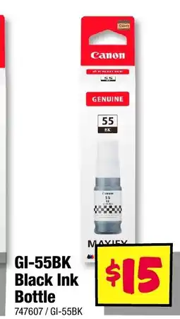 JB Hi-Fi Gi-55bk black ink bottle offer