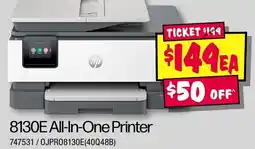 JB Hi-Fi 8130e all-in-one printer offer