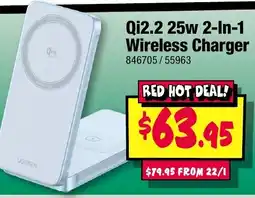 JB Hi-Fi Qi2.2 25w 2-in-1 wireless charger offer
