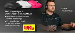JB Hi-Fi Pro x superlight 2 lightspee gaming mouse offer