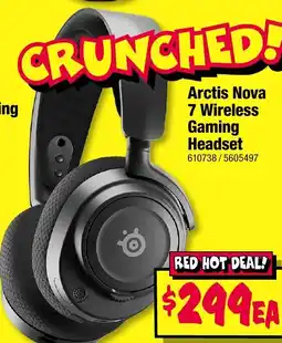 JB Hi-Fi Arctis nova 7 wireless gaming headset offer