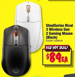 JB Hi-Fi Steelseries rival 3 wireless gen 2 gaming mouse (black) offer