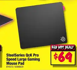JB Hi-Fi Steelseries qck pro speed large gaming mouse pad offer