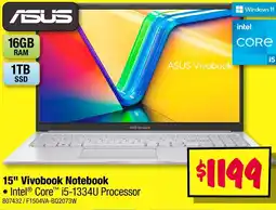 JB Hi-Fi Asus Vivobook Notebook offer