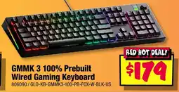 JB Hi-Fi GMMK 3 100% Prebuilt Wired Gaming Keyboard offer