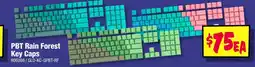 JB Hi-Fi PBT Rain Forest Key Caps offer