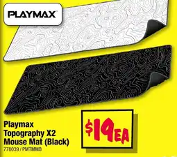 JB Hi-Fi Playmax Topography X2 Mouse Mat offer