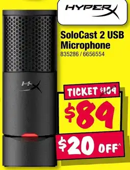 JB Hi-Fi SoloCast 2 USB Microphone offer