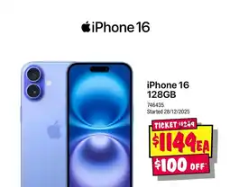 JB Hi-Fi iPhone 16 offer