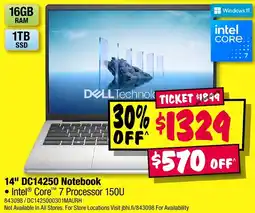 JB Hi-Fi Dell Notebook offer
