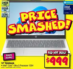 JB Hi-Fi Hp notebook offer