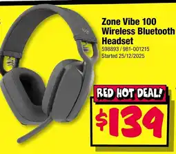 JB Hi-Fi Zone vibe 100 wireless bluetooth headset offer