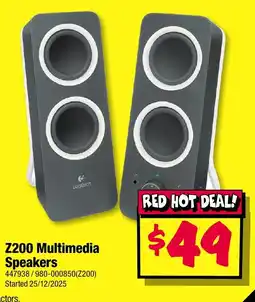 JB Hi-Fi Z200 multimedia speakers offer