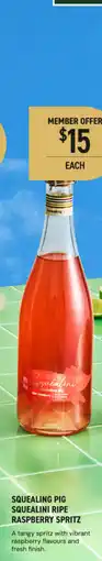 Dan Murphy's Squealing pig squealini ripe raspberry spritz offer