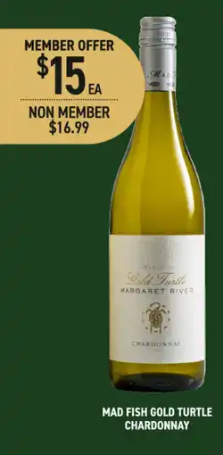 Dan Murphy's Mad fish gold turtle chardonnay offer