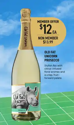 Dan Murphy's Old fat unicem prosecco offer