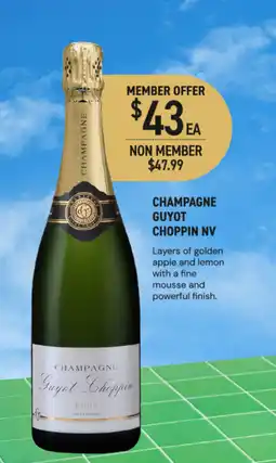 Dan Murphy's Champagne guyot choppin nv offer