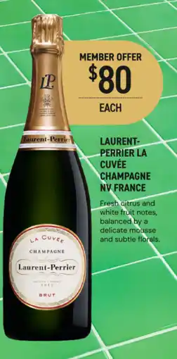 Dan Murphy's Laurent- perrier la cuvée champagne nv france offer