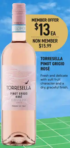 Dan Murphy's Torresella Pinot Grigio Rosé offer