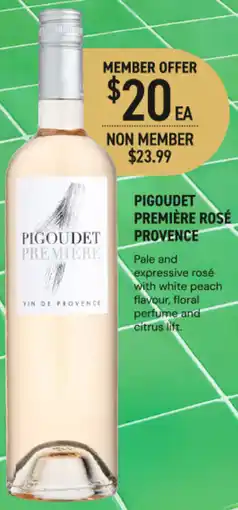 Dan Murphy's Pigoudet Première Rosé Provence offer