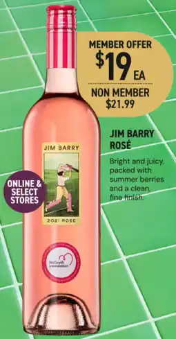 Dan Murphy's Jim Barry Rosé offer