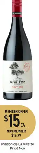 Dan Murphy's Maison de La Villette Pinot Noir offer