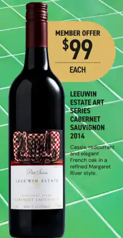 Dan Murphy's Leeuwin estate art series cabernet sauvignon offer