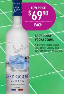 Dan Murphy's Grey goose vodka offer
