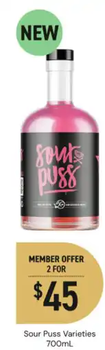 Dan Murphy's Sour Puss Varieties offer