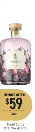 Dan Murphy's Tread Softly Pink Gin offer