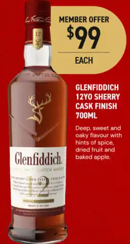 Dan Murphy's Glenfiddich 12yo sherry cask finish offer