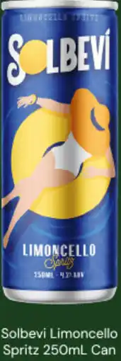 Dan Murphy's Solbevi Limoncello Spritz Can offer