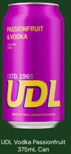 Dan Murphy's UDL Vodka Passionfruit Can offer