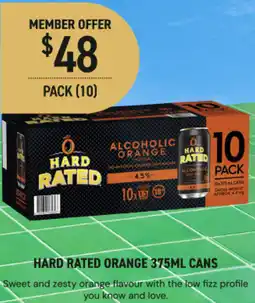 Dan Murphy's Hard rated orange offer