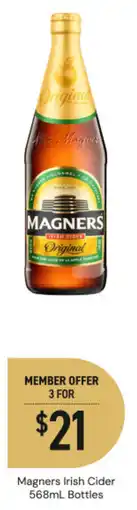Dan Murphy's Magners irish cider offer