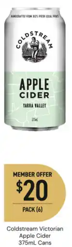 Dan Murphy's Coldstream Victorian Apple Cider offer