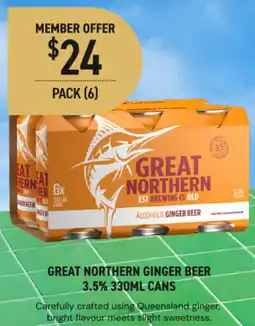 Dan Murphy's Great northern ginger beer offer