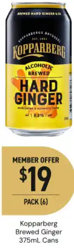 Dan Murphy's Kopparberg Brewed Ginger offer