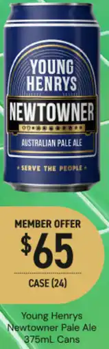 Dan Murphy's Young Henrys Newtowner Pale Ale offer