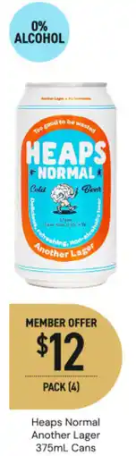 Dan Murphy's Heaps Normal Another Lager offer