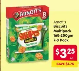 Spar Arnott's biscuits multipack offer